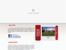 Tablet Screenshot of principalproperties.com